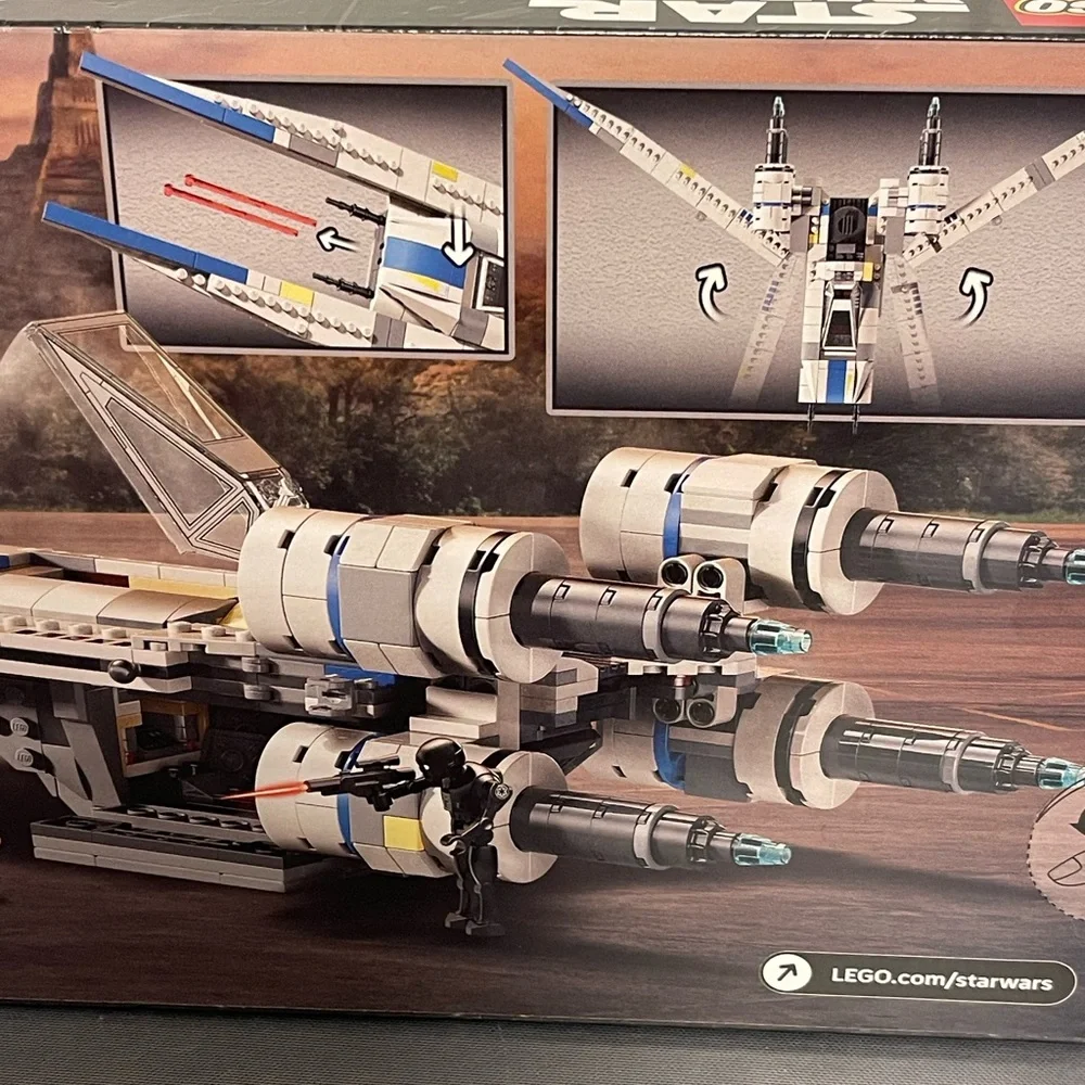 LEGO Star Wars Rebel U-Wing Starfighter Building Set 75399 - 8+ NIB Sealed - Picture 6 of 13